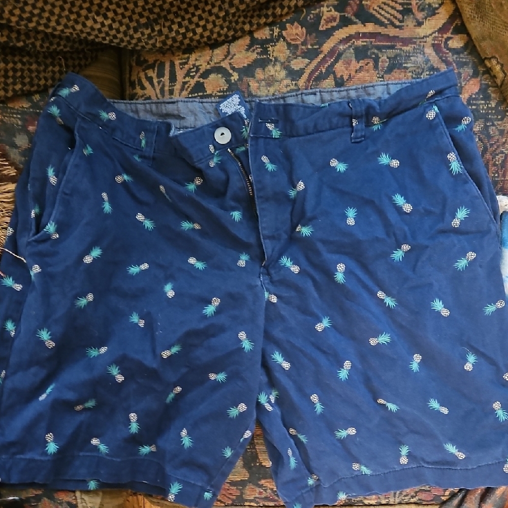 Mens Button Shorts